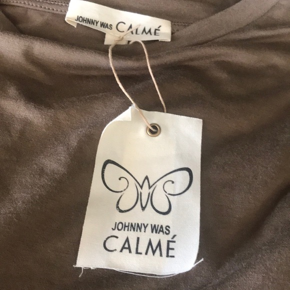 Johnny Was, tiered 3/4 sleeve knit - Picture 4 of 8